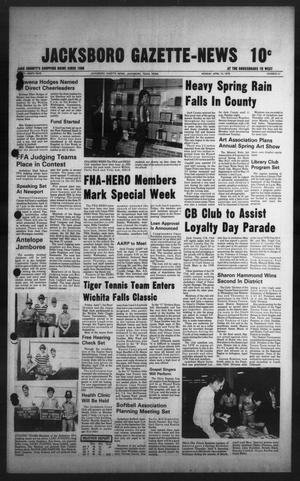 Jacksboro Gazette-News (Jacksboro, Tex.), Vol. 99, No. 47, Ed. 1 Monday, April 10, 1978