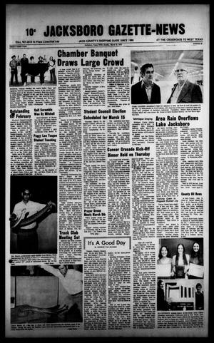 Jacksboro Gazette-News (Jacksboro, Tex.), Vol. 93, No. 42, Ed. 1 Monday, March 12, 1973