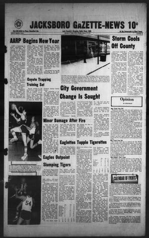 Jacksboro Gazette-News (Jacksboro, Tex.), Vol. 98, No. 34, Ed. 1 Monday, January 10, 1977