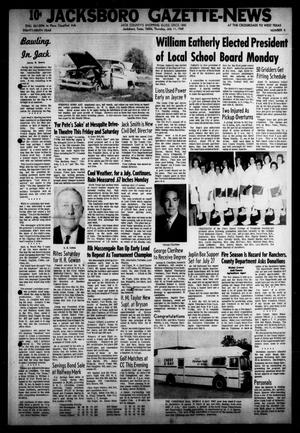 Jacksboro Gazette-News (Jacksboro, Tex.), Vol. EIGHTY-NINTH YEAR, No. 6, Ed. 0 Thursday, July 11, 1968