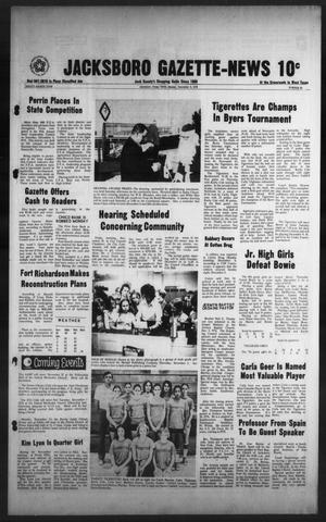 Jacksboro Gazette-News (Jacksboro, Tex.), Vol. 98, No. 29, Ed. 1 Monday, December 6, 1976