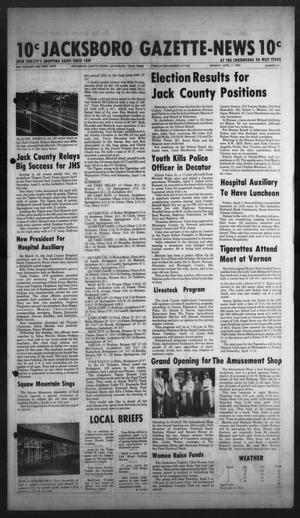 Jacksboro Gazette-News (Jacksboro, Tex.), Vol. 101, No. 47, Ed. 1 Monday, April 7, 1980