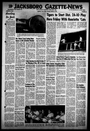 Jacksboro Gazette-News (Jacksboro, Tex.), Vol. NINETIETH YEAR, No. 18, Ed. 0 Thursday, October 2, 1969