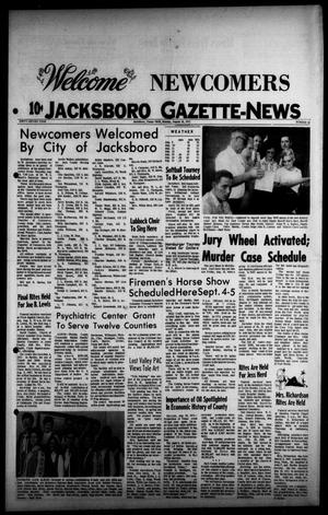 Primary view of object titled 'Jacksboro Gazette-News (Jacksboro, Tex.), Vol. 92, No. 12, Ed. 1 Monday, August 16, 1971'.