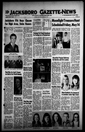 Primary view of object titled 'Jacksboro Gazette-News (Jacksboro, Tex.), Vol. 91, No. 49, Ed. 1 Monday, May 3, 1971'.