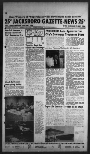 Jacksboro Gazette-News (Jacksboro, Tex.), Vol. 103, No. 28, Ed. 1 Monday, November 22, 1982