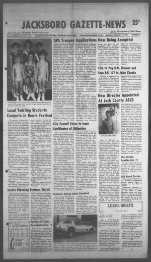 Jacksboro Gazette-News (Jacksboro, Tex.), Vol. 105, No. 41, Ed. 1 Monday, February 17, 1986