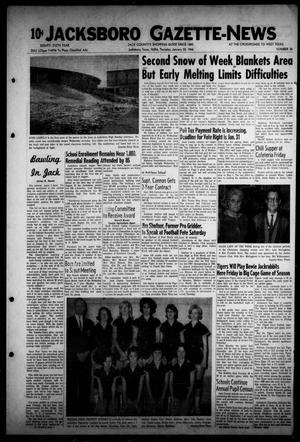 Jacksboro Gazette-News (Jacksboro, Tex.), Vol. EIGHTY-SIXTH YEAR, No. 34, Ed. 1 Thursday, January 20, 1966