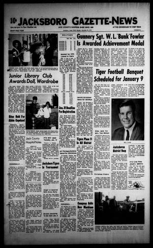 Jacksboro Gazette-News (Jacksboro, Tex.), Vol. 91, No. 31, Ed. 1 Monday, December 28, 1970