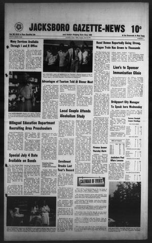 Jacksboro Gazette-News (Jacksboro, Tex.), Vol. 98, No. 4, Ed. 1 Monday, June 14, 1976