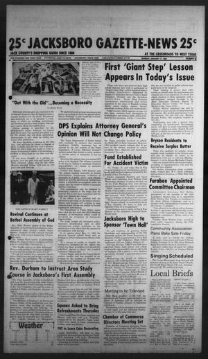 Primary view of object titled 'Jacksboro Gazette-News (Jacksboro, Tex.), Vol. 103, No. 36, Ed. 1 Monday, January 17, 1983'.