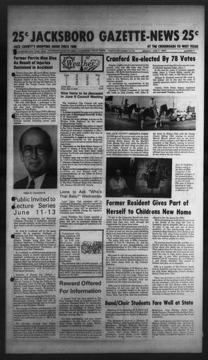 Jacksboro Gazette-News (Jacksboro, Tex.), Vol. 103, No. 4, Ed. 1 Monday, June 7, 1982