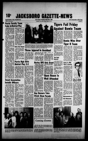 Jacksboro Gazette-News (Jacksboro, Tex.), Vol. NINETY-FOURTH YEAR, No. 35, Ed. 1 Monday, January 21, 1974