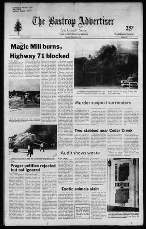 The Bastrop Advertiser and County News (Bastrop, Tex.), No. 53, Ed. 1 Thursday, September 2, 1982