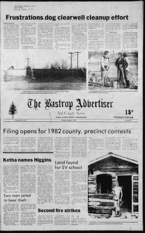 The Bastrop Advertiser and County News (Bastrop, Tex.), No. 90, Ed. 1 Thursday, January 7, 1982