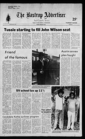 The Bastrop Advertiser and County News (Bastrop, Tex.), No. 60, Ed. 1 Thursday, September 23, 1982