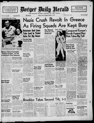 Borger Daily Herald (Borger, Tex.), Vol. 15, No. 269, Ed. 1 Thursday, October 2, 1941