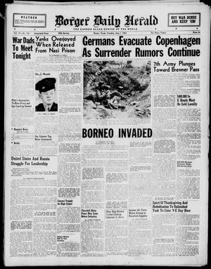 Borger Daily Herald (Borger, Tex.), Vol. 19, No. 136, Ed. 1 Tuesday, May 1, 1945