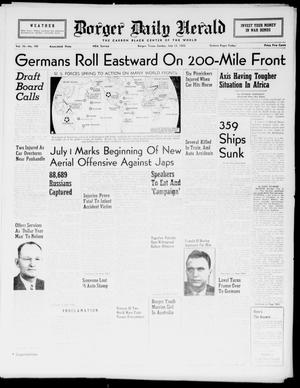 Borger Daily Herald (Borger, Tex.), Vol. 16, No. 199, Ed. 1 Sunday, July 12, 1942