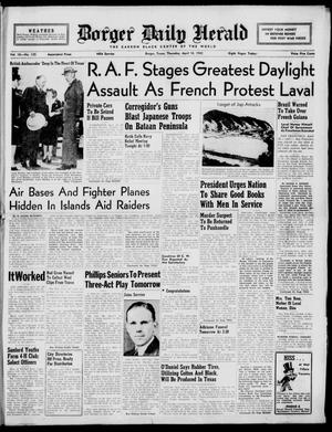 Borger Daily Herald (Borger, Tex.), Vol. 16, No. 125, Ed. 1 Thursday, April 16, 1942