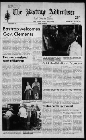 The Bastrop Advertiser and County News (Bastrop, Tex.), No. 52, Ed. 1 Monday, August 30, 1982