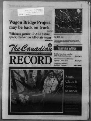 The Canadian Record (Canadian, Tex.), Vol. 109, No. 50, Ed. 1 Thursday, December 16, 1999