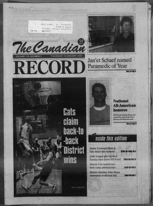 The Canadian Record (Canadian, Tex.), Vol. 110, No. 3, Ed. 1 Thursday, January 20, 2000