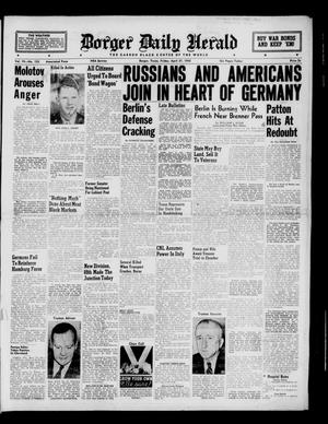 Borger Daily Herald (Borger, Tex.), Vol. 19, No. 133, Ed. 1 Friday, April 27, 1945