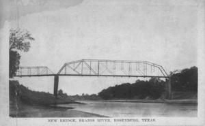 ["New Bridge", Brazos River, Rosenberg, Texas]