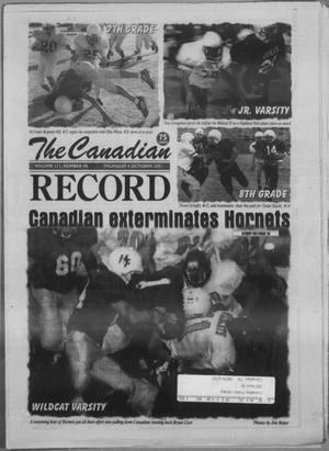 The Canadian Record (Canadian, Tex.), Vol. 111, No. 40, Ed. 1 Thursday, October 4, 2001