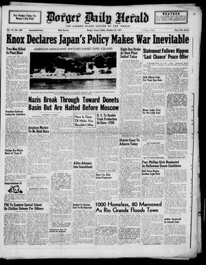 Borger Daily Herald (Borger, Tex.), Vol. 15, No. 288, Ed. 1 Friday, October 24, 1941