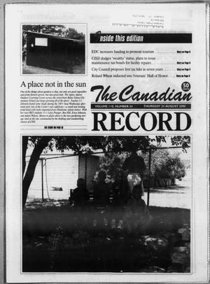 The Canadian Record (Canadian, Tex.), Vol. 110, No. 34, Ed. 1 Thursday, August 24, 2000