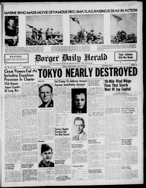 Borger Daily Herald (Borger, Tex.), Vol. 19, No. 158, Ed. 1 Sunday, May 27, 1945