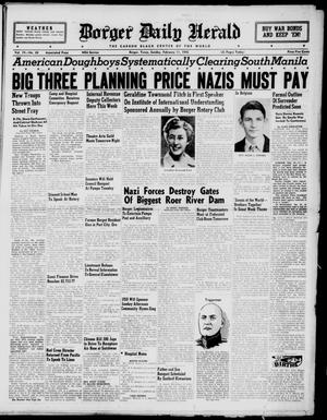 Borger Daily Herald (Borger, Tex.), Vol. 19, No. 68, Ed. 1 Sunday, February 11, 1945