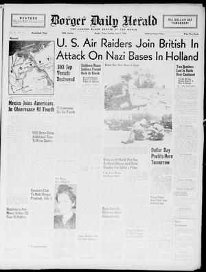 Borger Daily Herald (Borger, Tex.), Vol. 16, No. 193, Ed. 1 Sunday, July 5, 1942