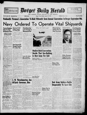 Borger Daily Herald (Borger, Tex.), Vol. 15, No. 235, Ed. 1 Sunday, August 24, 1941