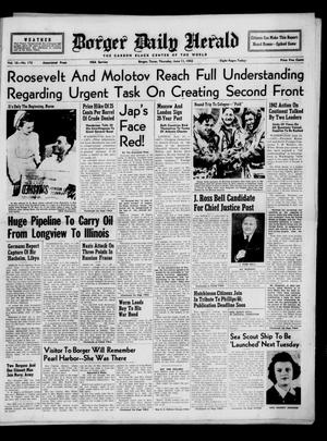 Borger Daily Herald (Borger, Tex.), Vol. 16, No. 173, Ed. 1 Thursday, June 11, 1942