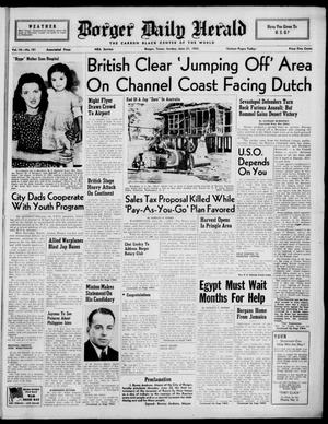 Borger Daily Herald (Borger, Tex.), Vol. 16, No. 181, Ed. 1 Sunday, June 21, 1942