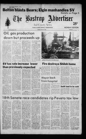 The Bastrop Advertiser and County News (Bastrop, Tex.), No. 69, Ed. 1 Monday, October 25, 1982