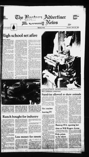 The Bastrop Advertiser and County News (Bastrop, Tex.), Vol. 139, No. 8, Ed. 1 Thursday, March 28, 1985