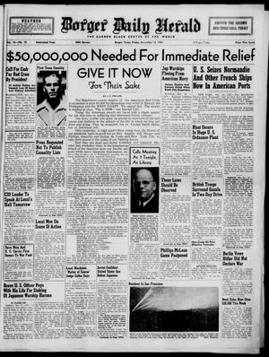 Borger Daily Herald (Borger, Tex.), Vol. 16, No. 18, Ed. 1 Friday, December 12, 1941