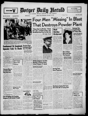 Borger Daily Herald (Borger, Tex.), Vol. 15, No. 304, Ed. 1 Wednesday, November 12, 1941