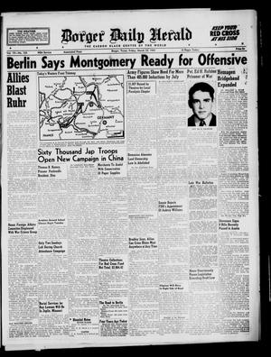 Borger Daily Herald (Borger, Tex.), Vol. 19, No. 103, Ed. 1 Friday, March 23, 1945
