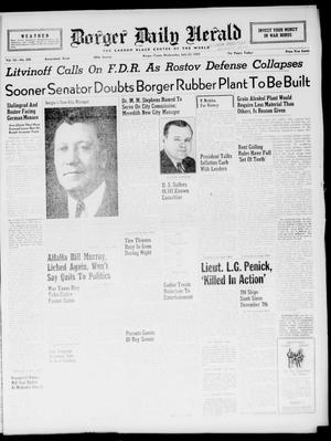 Borger Daily Herald (Borger, Tex.), Vol. 16, No. 208, Ed. 1 Wednesday, July 22, 1942