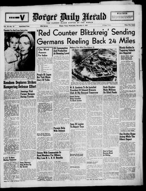 Borger Daily Herald (Borger, Tex.), Vol. 16, No. 10, Ed. 1 Wednesday, December 3, 1941