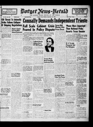 Borger News-Herald (Borger, Tex.), Vol. 20, No. 253, Ed. 1 Monday, September 16, 1946