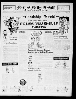 Borger Daily Herald (Borger, Tex.), Vol. 16, No. 241, Ed. 1 Sunday, August 30, 1942