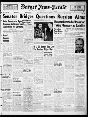 Borger News-Herald (Borger, Tex.), Vol. 21, No. 57, Ed. 1 Friday, January 31, 1947