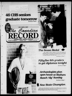 The Canadian Record (Canadian, Tex.), Vol. 102, No. 21, Ed. 1 Thursday, May 21, 1992