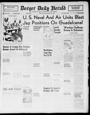 Borger Daily Herald (Borger, Tex.), Vol. 16, No. 285, Ed. 1 Tuesday, October 20, 1942